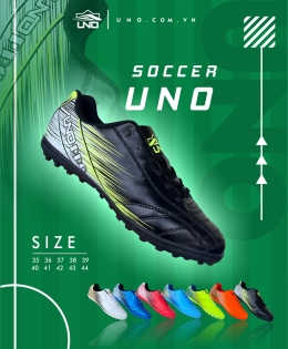 Soccer UNO - Bóng đá Pro Đen