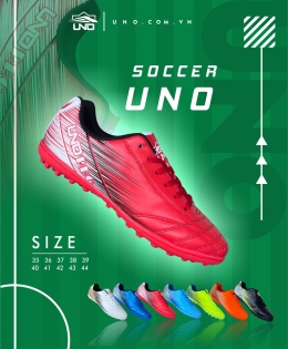 Soccer UNO - Bóng đá Pro Đỏ 