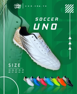 Soccer UNO - Bóng đá Pro Trắng