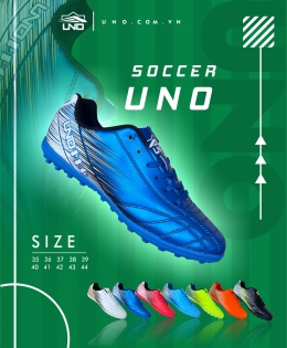 Soccer UNO - Bóng đá Pro Xanh dương đậm