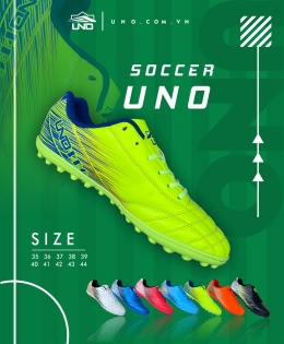 Soccer UNO - Bóng đá Pro Xanh lá